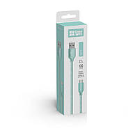 Кабель ColorWay USB – Type-C 2.1А 1м мятний (CW-CBUC003-MT), фото 4