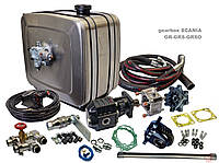 Гидравлика на Scania GRS900 для коробки передач(бак алюминий)