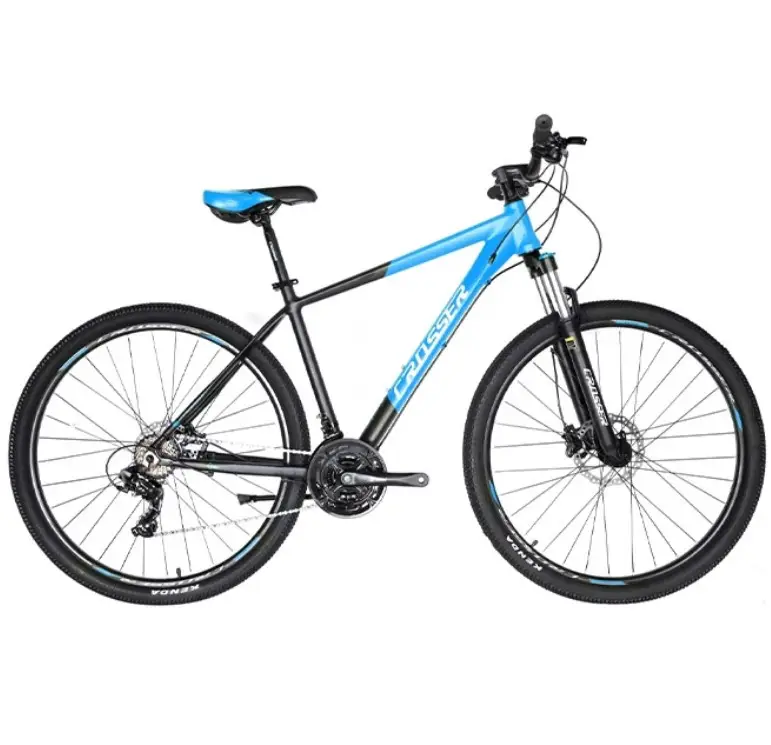 Велосипед гірський Crosser МТ-041 29" рама 21" 21s SHIMANO+Hydravlic Чорно-синій