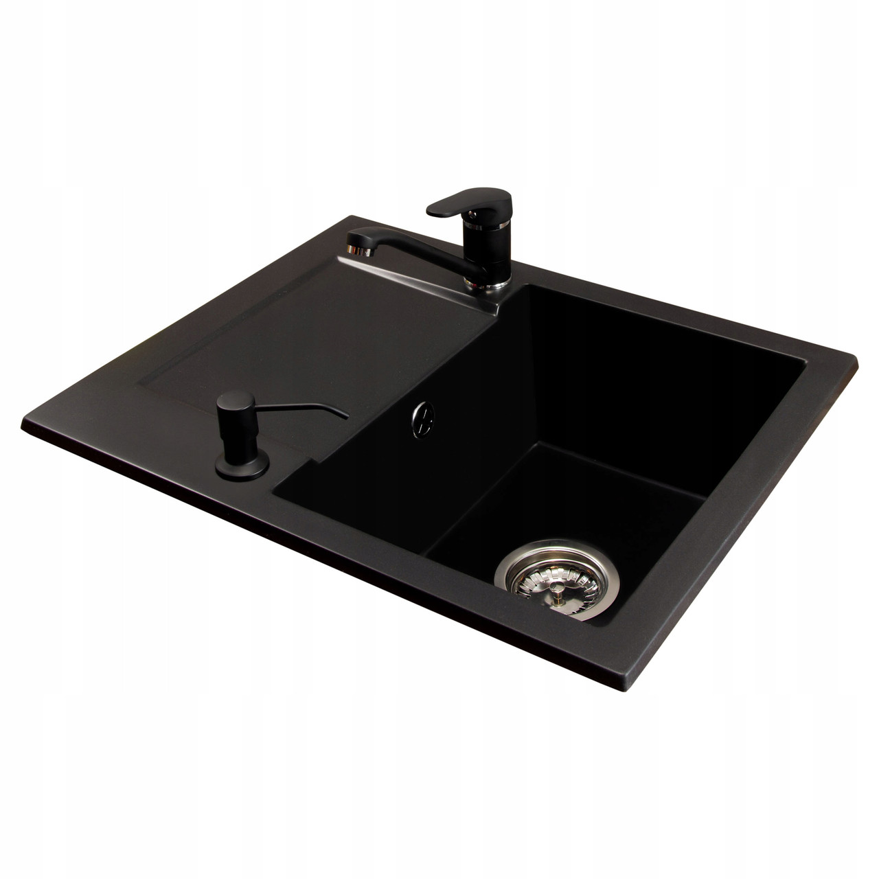 Кухонна мийка Brado DONZO ROX + дозатор