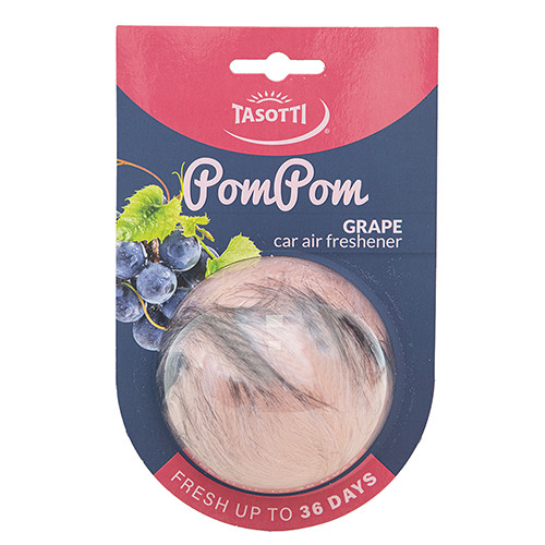 Ароматизатор мішечок Tasotti/серія POM POM Grape (102806)