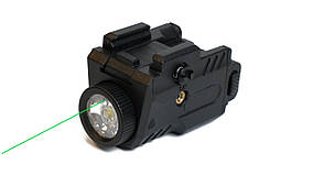 Підствольний ліхтарик XGun FLOW GR з ЛЦВ зелений промінь