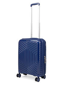 Валіза ручна поклажа S поліпропілен синя 55х36х20см/35л/2.5кг/Snowball