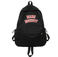 Школьный женский рюкзак для девочки портфель для студента черный