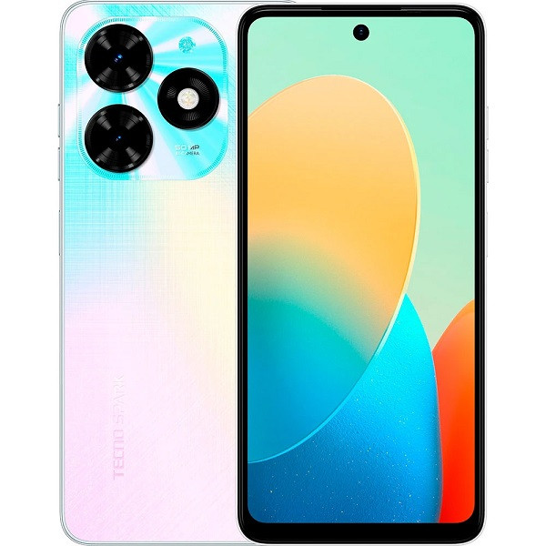 Смартфон TECNO Spark 20c 4/128GB (BG7n) Mystery White, фото 1