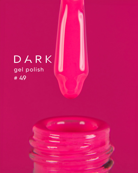 DARK GEL POLISH (NEW COLLECTION) 49, 10 ML