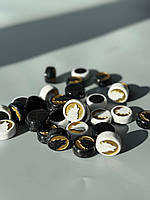 Фішки для гри нарди 27×12мм гравірування Вовк, фото 4