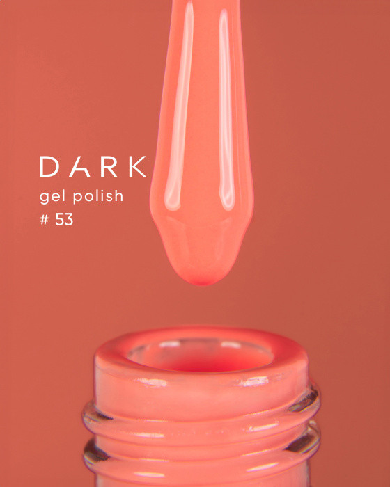 DARK GEL POLISH (NEW COLLECTION) 53, 10 ML