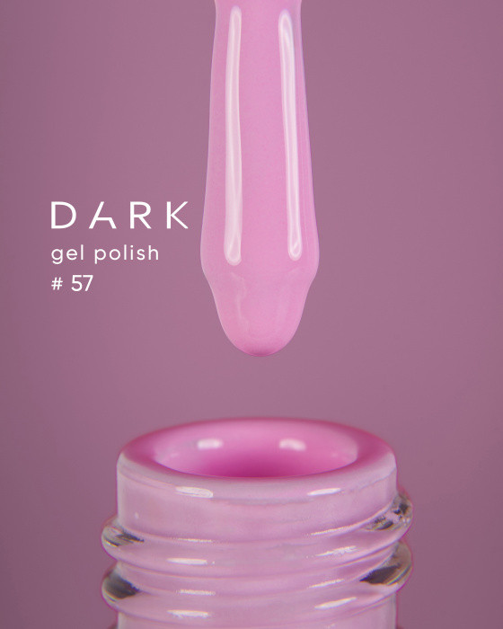 DARK GEL POLISH (NEW COLLECTION) 57, 10 ML
