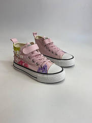 Кеди для дівчинки Apawwa 901 RC pink рожеві р.25-28