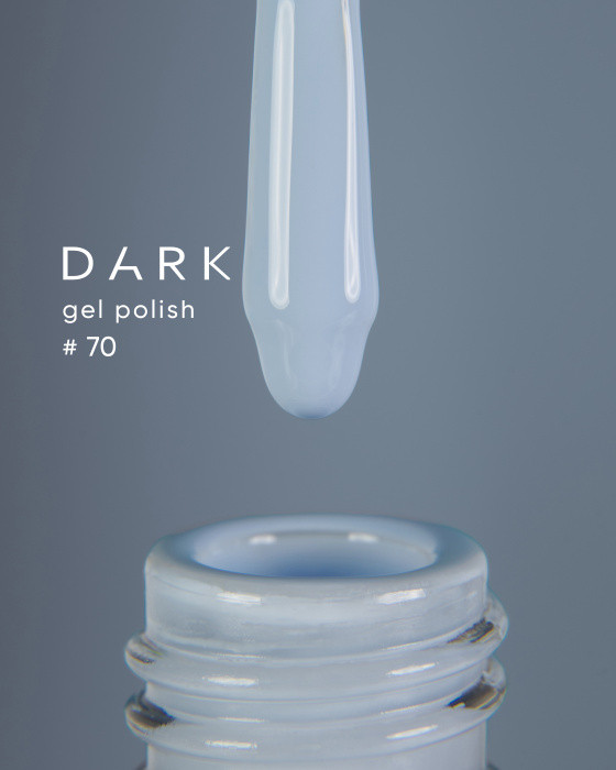 DARK GEL POLISH (NEW COLLECTION) 70, 10 ML