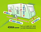 Тент автодім на колесах 450x220x218см Mobile Garage Caravan 450ER KEGEL 5-4049-241-3020, фото 3