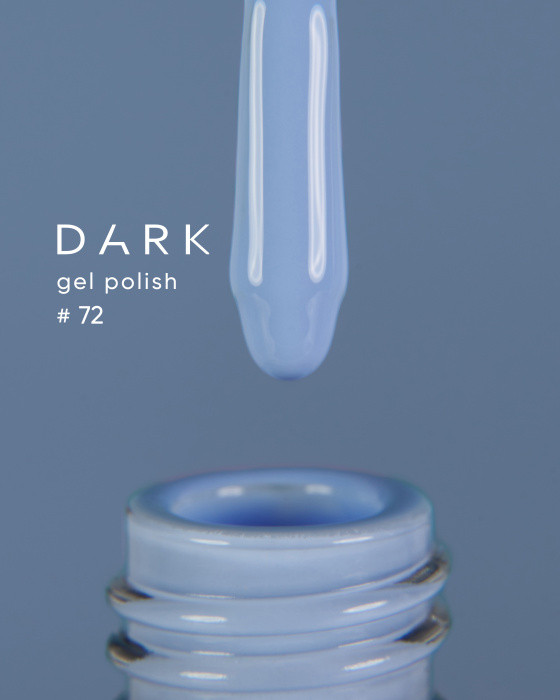 DARK GEL POLISH (NEW COLLECTION) 72, 10 ML