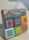 Набір дитячий - кубики малі "Математика 9" / Вчимося рахувати граючи / BS-028/6, фото 6