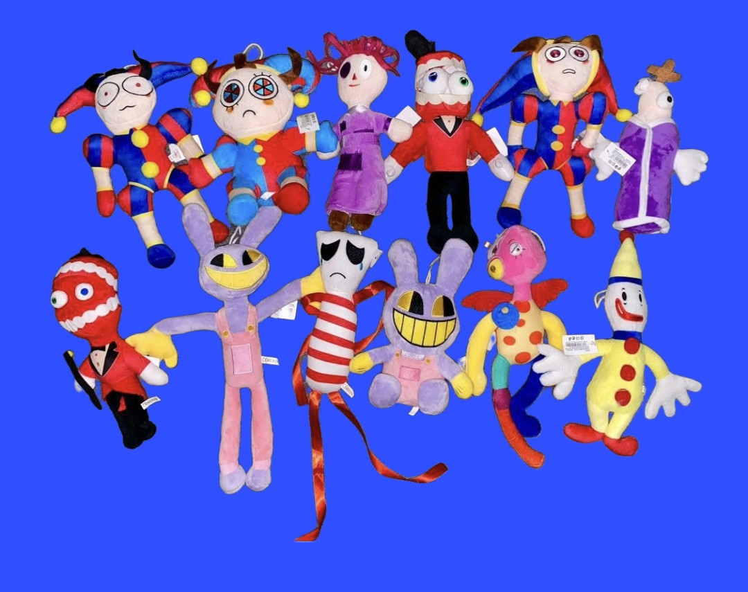 М'які іграшки дивовижний цифровий цирк Digital Circus plush