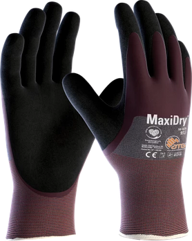 Маслобензостійкі (МБС) рукавички MaxiFlex MaxiDry 56-425 / р.9