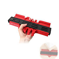 Шаблон для вимірювання контурів 25 см, контурний калібр, для укладки ламінату