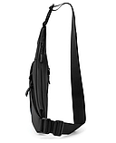 Сумка чоловіча через плече Yafe водонепроникна синя, фото 7