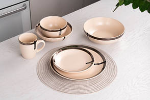 Салатник ARDESTO Liguria, 14 см, Cream, фото 4