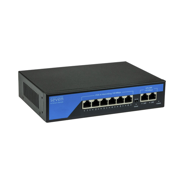 PoE-коммутатор-6-портов-SEVEN-P-7326 PoE-коммутатор-6-портов-SEVEN-P-7326