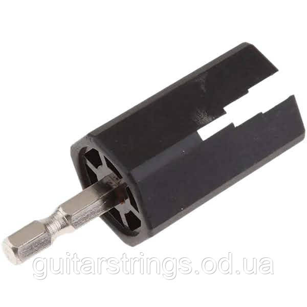 Ключ для намотки струн насадка на шуруповёрт String Winder Black