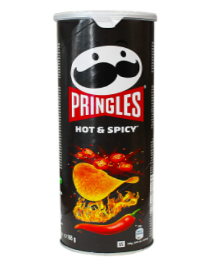 Pringles Hot & Spicy 165g 1/19