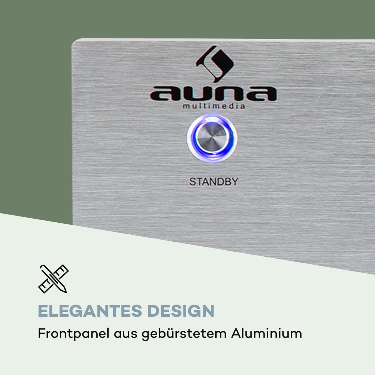 4-зонный стереоусилитель AV2-CD auna 850BT 8x50 Вт RMS Bluetooth USB - фото 4 - id-p2101379570