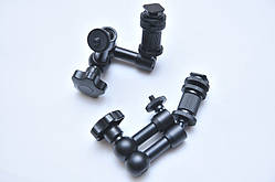 Шарнір 19 см/7,5 дюймів, кронштейн 1/4 Гарячий башмак штатив штанга