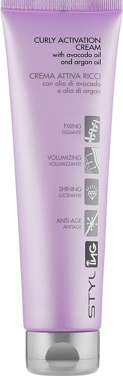 ING Styling Curly Activation Cream - Стайлінг - крем для кучерявого волосся 150мл (Оригінал)