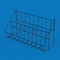 Кошик сітчастий під колготки для стелажа Єва-60, чорний