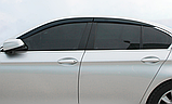Дефлектори вікон (вітровики) BMW 5 (F10) sed 2010-2018 (Autoclover / Південна Корея), фото 4