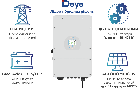 Гібридний однофазний інвертор Deye SUN-5KSG03LP1-EU​ (5кВт/48В), фото 4