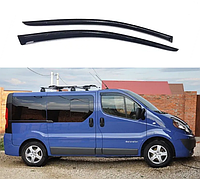 Дефлекторы окон на Opel Vivaro I 95 мм 2001-14 (скотч) AV-Tuning