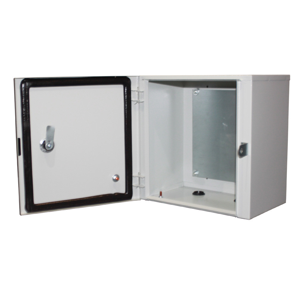 Бокс монтажний Bilmax БМ-49+П 450*450*300 IP54 навісний з монтажною панеллю (металева шафа)