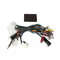 Перехідний штатний комплект з проведенням 9" Lesko Infiniti FX35 FX45 2007-2009 + canbus (1234-305) 2 шт., фото 3