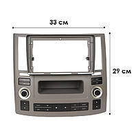 Перехідний штатний комплект з проведенням 9" Lesko Infiniti FX35 FX45 2007-2009 + canbus (1234-305) 2 шт., фото 5