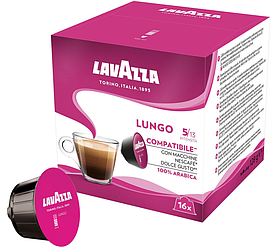 Кава в капсулах Dolce Gusto Lavazza Lungo 100% ARABICA  - Дольче Густо Лавацца Лунго