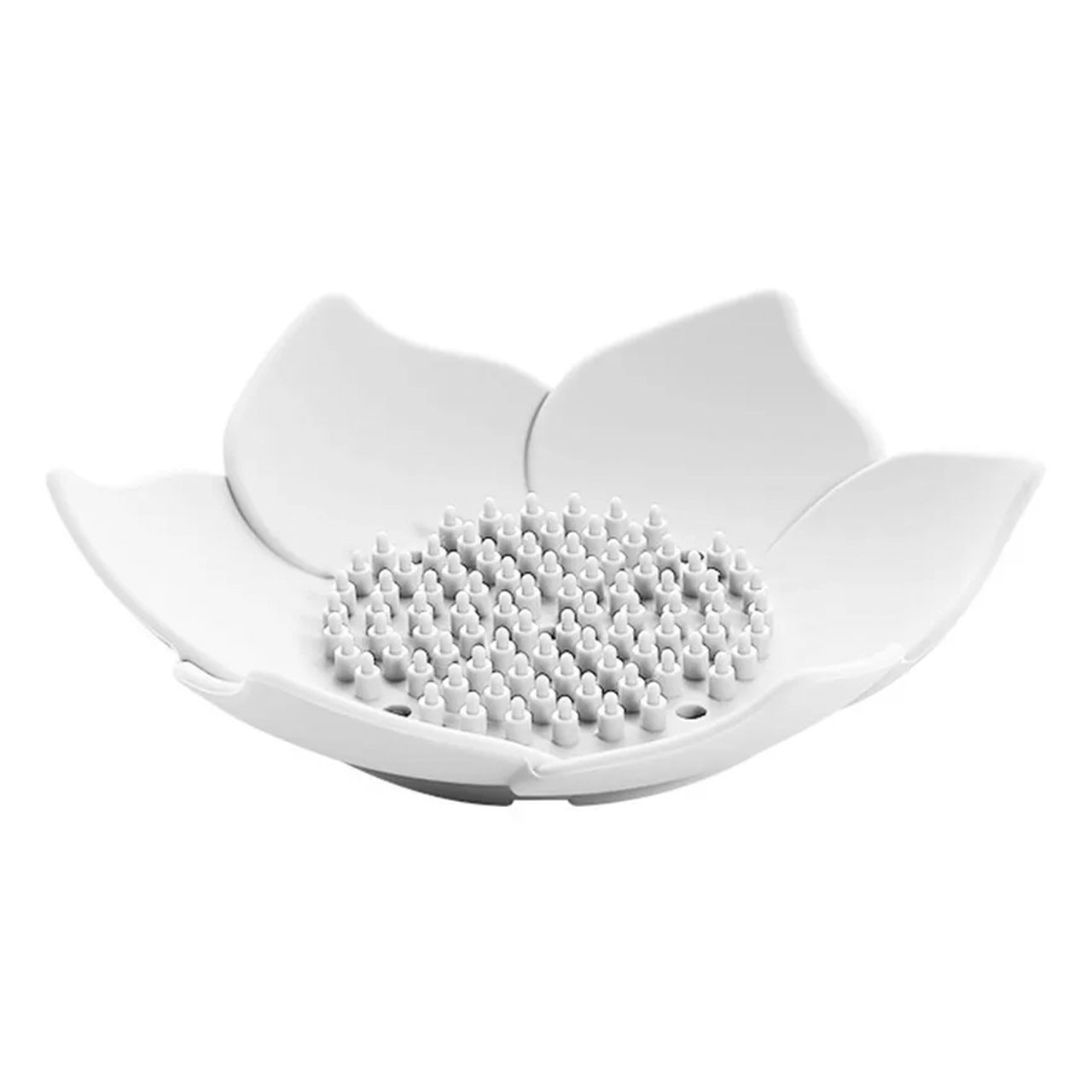 Мильниця силіконова квітка лотоса Beijia біла