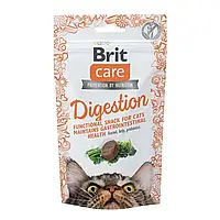 Лакомство для кошек Brit Care Crunchy Cracker Digestion 50 г тунец с фенхелем и ламинария