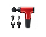 Масажер М'язовий Fascial Gun KH-320 червоний, фото 5