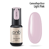 Camouflage Base Cover Light Pink Камуфлирующая база PNB, 4 ml ЛЕГКИЙ РОЗОВЫЙ