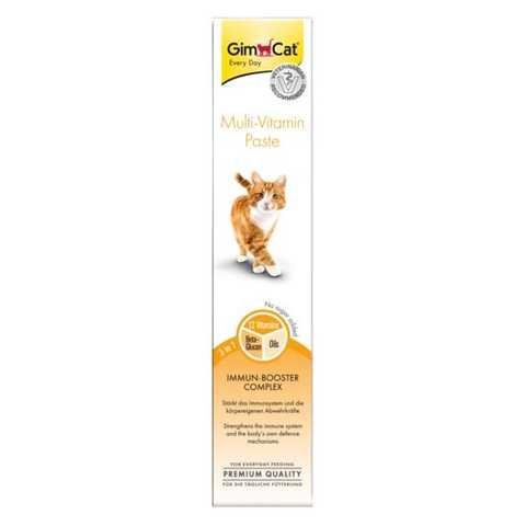 Ласощі для кішок GimCat Multi-Vitamin Paste 200 г мультивітамін