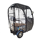 Електротрайк Електроскутер триколісний FADA NIMBUS 800W Синій Фада німбус, фото 7