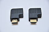 Перехідник Mini HDMI, Micro, 90 градусів, вертикальний, горизонтальний, фото 4