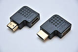 Перехідник Mini HDMI, Micro, 90 градусів, вертикальний, горизонтальний, фото 6