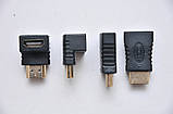Перехідник Mini HDMI, Micro, 90 градусів, вертикальний, горизонтальний, фото 9