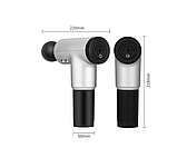 Масажер М'язовий Fascial Gun KH-320 Сірий, фото 6