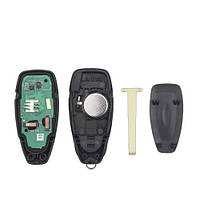 Ключ зажигания, чип 4D83 KR55WK48801 3 кнопки HU101 для Ford Focus Fiesta i
