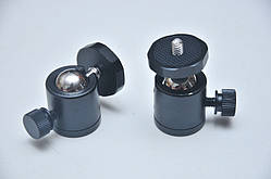 3D Шарнір 360° Повністю металева головка для штатива/монопод Чорний