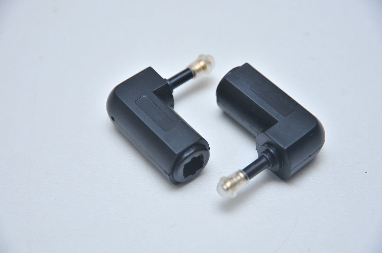 Перехідник оптика Toslink на 3.5 mm 90°(градусів)